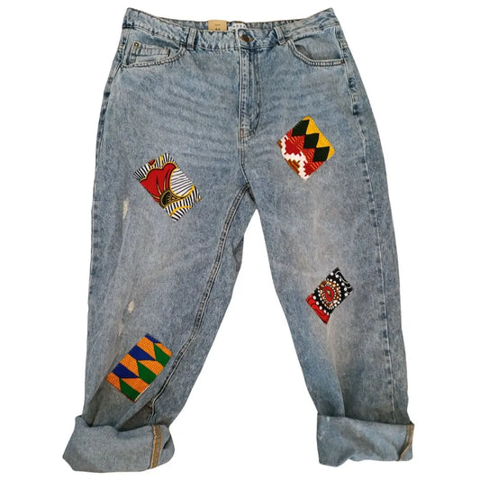 Jean Mom Ethnic Touch - Yolita Creations