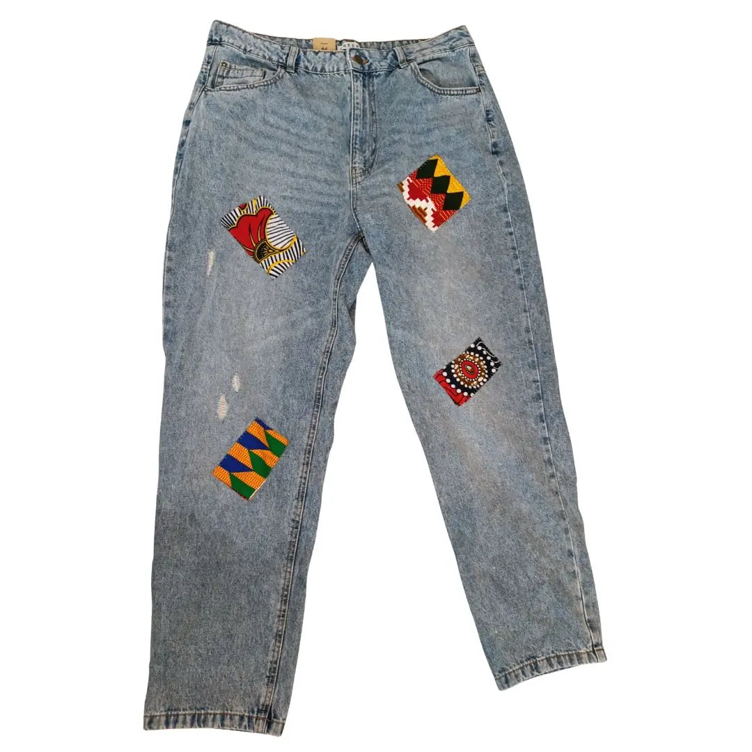 Jean Mom Ethnic Touch - Yolita Creations